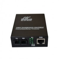 Equipment single channel analog voice fiber optic modem