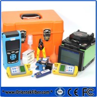 Orientek T40 Fiber Spling Machine/Fibra Optica de Fusionadora/Optical Fiber Fusion Splicer & OTDR