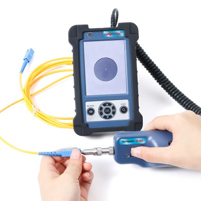 TIP-600V Portable End Face Inspection Probe Fiber Microscope Optical End Face Detector