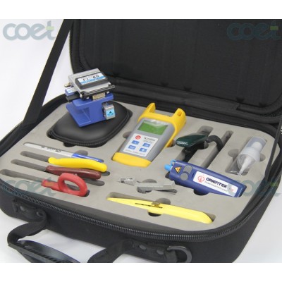 Orientek TFH-13 Fiber Optic Basic Fiber Optic Tool Kit Includes FC-6S Optical Fiber Cleaver